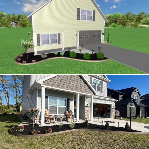 Landscape / Landscape Design for T.N.T Lawn Care, LLC in Wolcottville, IN