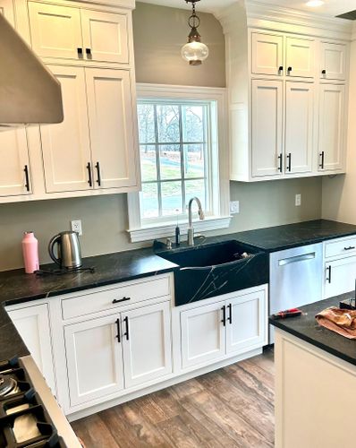 Kitchen and Cabinet Refinishing for MHC Painting in Bucks County,  PA