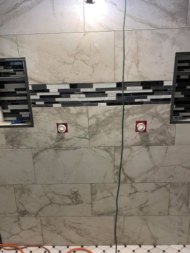 Kitchen Backsplash Installation for Harris Tile and Stone in Tyler, TX