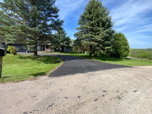 Driveway Install for TDC Excavating in Dubuque, IA