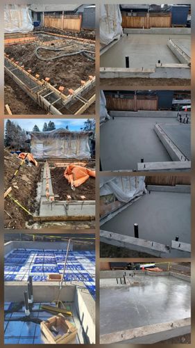 Foundation Work for TJR Concrete and Construction in Bend, OR