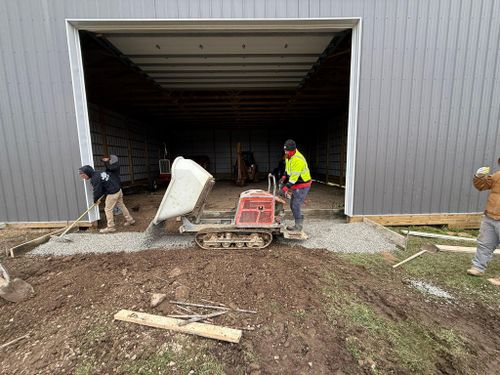 Porches, Patios, & Firepits for Whitfield Concrete Construction in Solsberry, IN