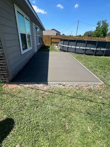 Concrete for Triple O Construction in Rosharon, TX