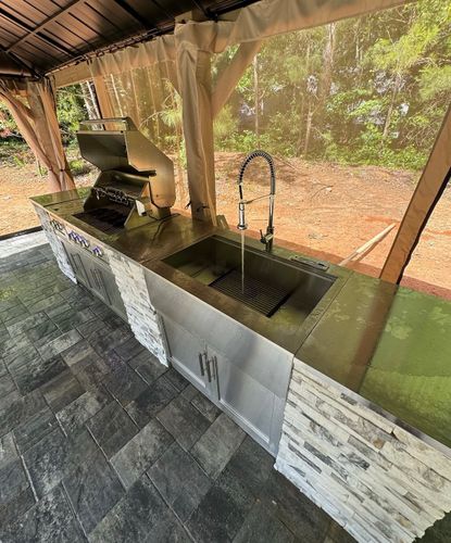 Outdoor Kitchens & Fire Pits for E&T Outdoor Pros in LaGrange, GA