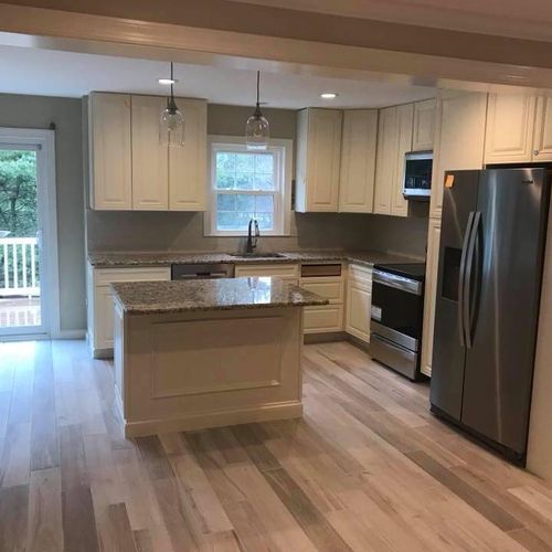 Kitchen Renovation for Gunkel's Home Improvements in Highland, MD