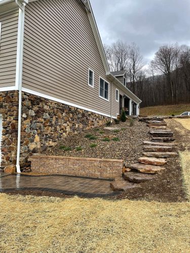 Hardscape Cleaning for Simmons Brothers Investments in Pounding Mill, VA