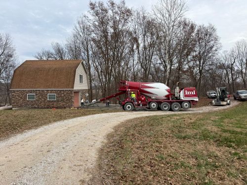 Basement, Block-Wall, Poured-Wall, & Other Foundations for Whitfield Concrete Construction in Solsberry, IN