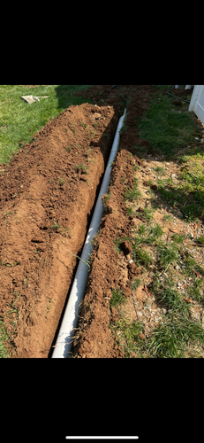 Trenching/Water Rerouting for MLC in Murfreesboro, TN