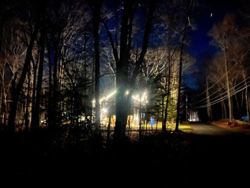 Govee Light Installation for Deck the Halls in Bristol, CT