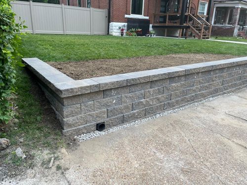 Fall Cleanup for VQ Land & Stone in St. Louis, MO