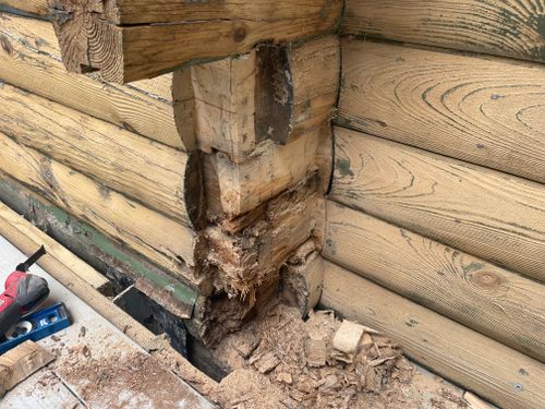 Log Replacement for McKenna General Contracting in Readfield, ME