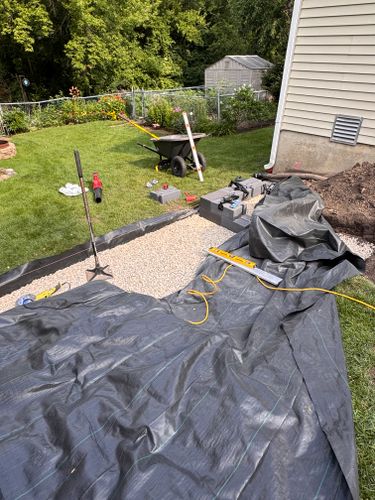 Edging and Mulch Installation for H&L Lawn Care LLC in Twin Lakes, WI