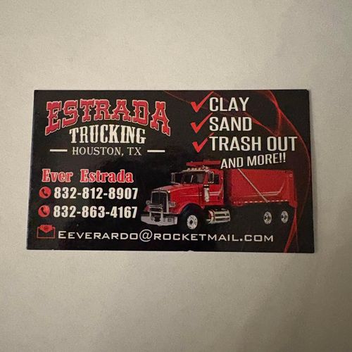 All Photos for Estrada Driveways and Trucking Services in Houston, TX