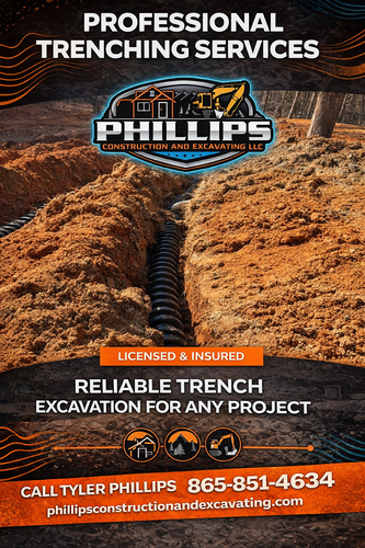  for Phillips Construction and Excavating in Seymour, TN