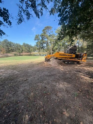 Stump Excavation for Dozier Stump Grinding in Augusta, GA