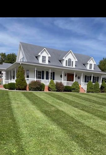 Landscape Design & Install for Simmons Brothers Investments in Pounding Mill, VA