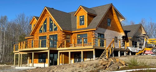 Custom Log Homes for McKenna General Contracting in Readfield, ME