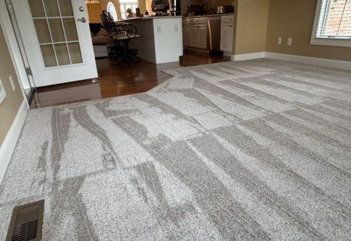 Water Damaged Floors for Buddy's Flooring  in London, OH