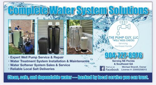 Other Services for The Pump Guy in Callahan, FL