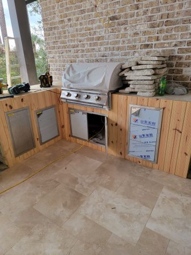 Kitchen Renovation for T & R Grantham Enterprises in Crestview, FL