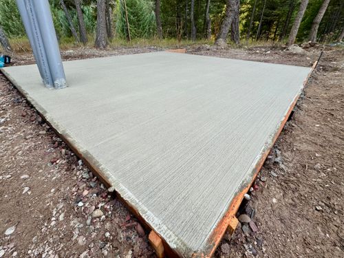 Concrete for Montana Concrete Creations in Bigfork, MT