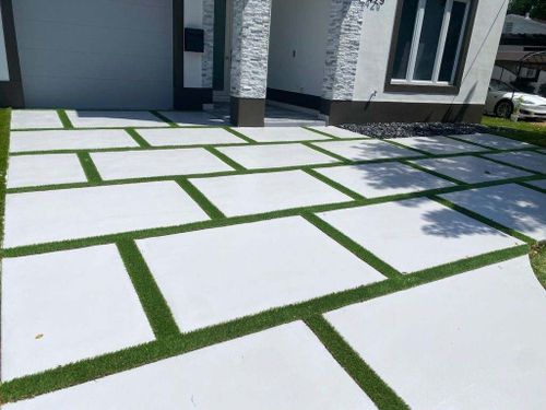 Patio Design & Installation for Beautiful and Affordable Stamped Concrete by Castilla Concrete Finish Design Corp in Sunrise, FL