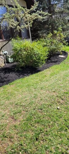 Mulching for Cristians Maintenance and Hardscaping llc in Bedminster, NJ