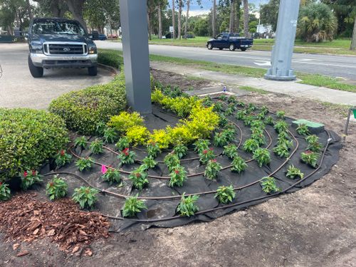 Full scale landscape designing and installations for Isaiah Simmons Construction and Landscaping LLC in Brevard County, Florida