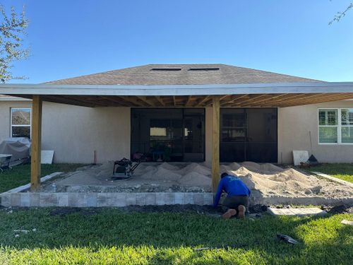 Hardscape Installation for Prestige Landscape Solutions in Vero Beach, FL