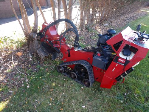 Stump Grinding for TH Property Service, LLC in Manlius, NY