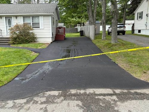 Asphalt Driveway Installation for 2 Brothers Paving & Sealcoating in Alfred, ME