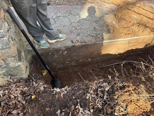 Drain Line Installation for Elias Grading and Hauling in Black Mountain, NC