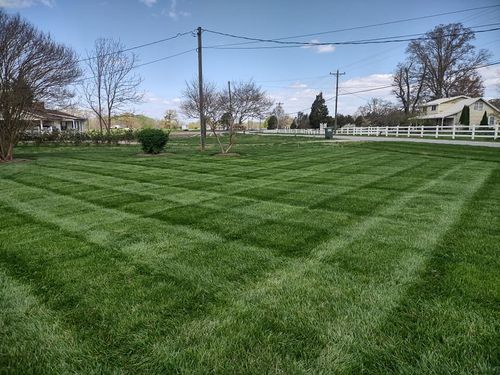 Mowing for Kerr’s Lawn Care in Salisbury, NC