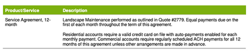 Maintenance Service Agreements for HG Landscape Plus in Asheville, NC