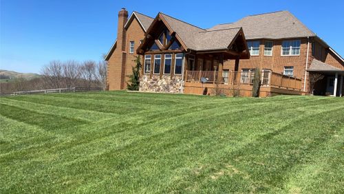Landscape Design & Install for Simmons Brothers Investments in Pounding Mill, VA