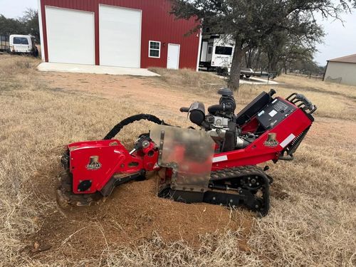 Tree Removal for Oakley’s Stump ‘N Grind in Leander, TX