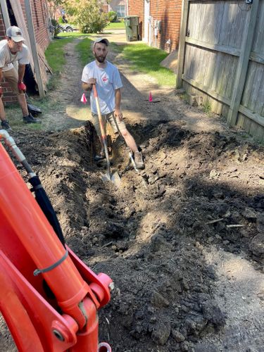 Scnider Drainage & Landscape  for Emory's Garden Landscape Emporium in Memphis,  TN