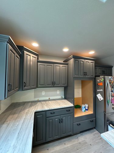 Kitchen and Cabinet Refinishing for AFP Painting LLC in Castle Rock, WA