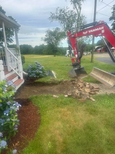 Land Clearing & Demolition for E. Gordon Construction in Dighton, MA