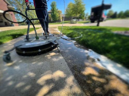 Driveway, Sidewalk and Patio Cleaning for ProTech Pressure Wash LLC in Clinton Township, MI