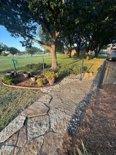 Landscape Design for Stonewood Outdoor Services in Arlington, Texas