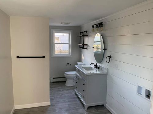Bathroom Renovation for Cahill Builders in New Bedford, MA