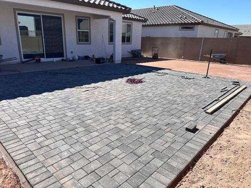 Pavers for K Concepts in Central Pheonix, AZ
