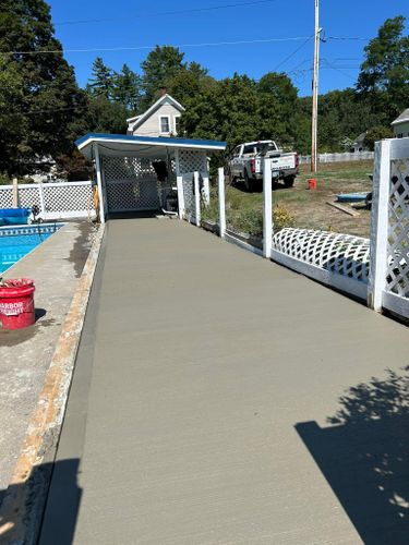 Concrete for Graham & Schriner Construction in Hinsdale, NH