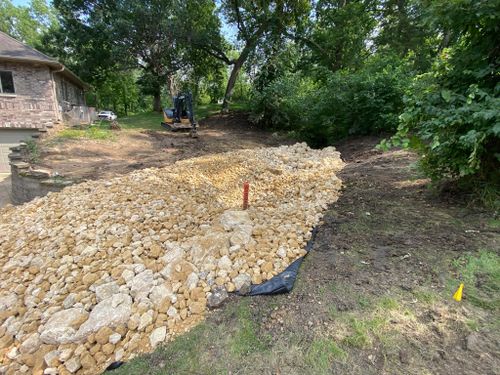 Driveway Install for TDC Excavating in Dubuque, IA