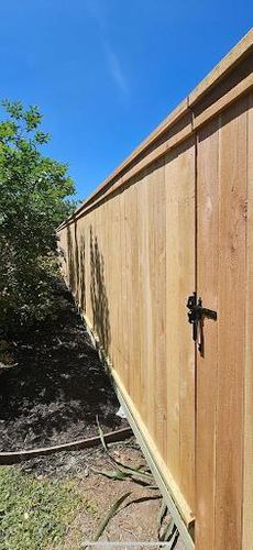 Fencing for J and R Co. in San Antonio,  TX