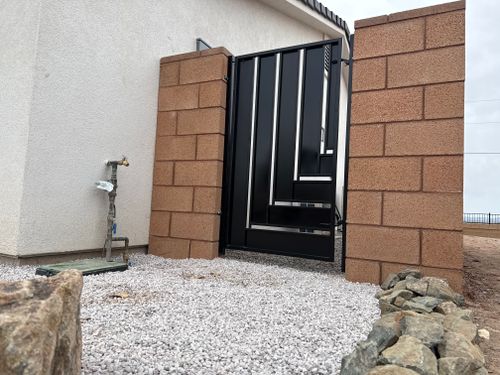 Gate Installation for All-Diaz Welding in Fort Mohave, AZ