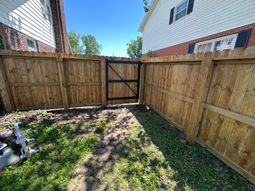 Gate Installation for Martinez and Sons Fence in Centralia, IL