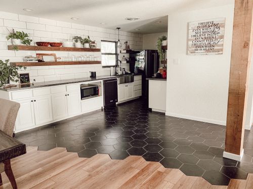 Floors for Guadalupe Tile Company in New Braunfels, TX