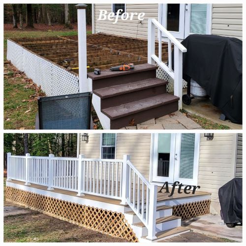 Carpentry for Walters Professional Painting & Home Improvements LLC in Frankford, Delaware